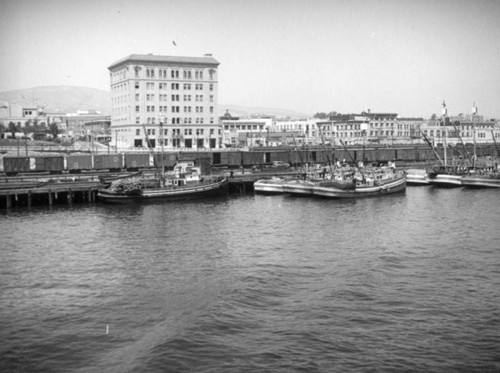 View of San Pedro City Hall from the S.S. Catalina