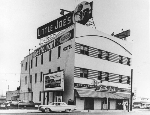 View before remodeling, Little Joe's Restaurant