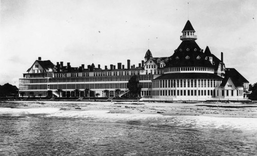 Hotel del Coronado, ocean front view