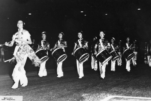 Mei Wah Drum Corps parade