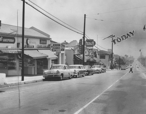 Altadena in 1955