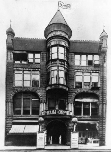 Exterior view of the Orpheum Theatre