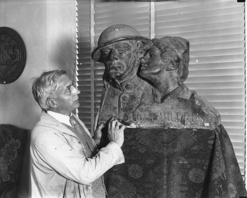 Sculptor and his work