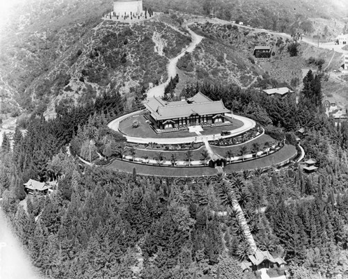 Bernheimer Estate, aerial view