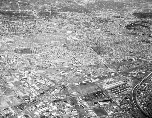 Los Angeles Basin, aerial view