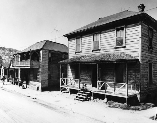 Weather-beaten houses