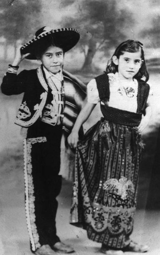 Children in costume