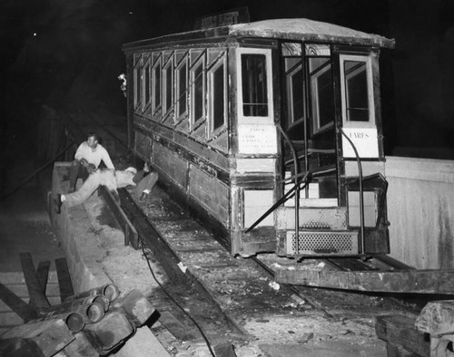 Angels Flight dismantled