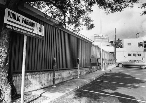 County-built parking lot