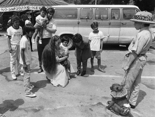 Fred Jordan Skid Row children at circus