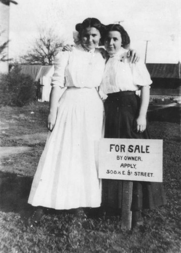 Portrait of two sisters