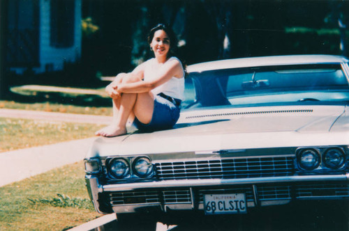 Girl and a Chevy