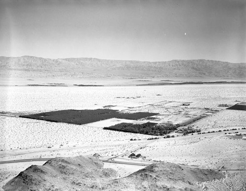 Rancho Mirage aerial view, looking northeast