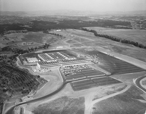 Hughes Aircraft and Ground Radar Systems Plant, looking north