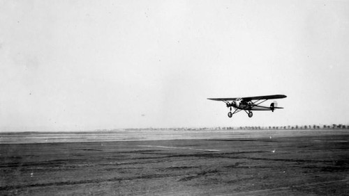 Plane at Mines Field