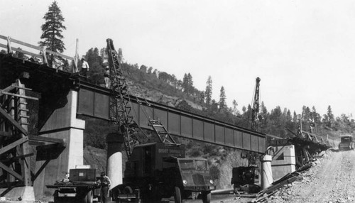 Bridge construction, view 3