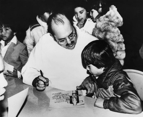 Priest with boy