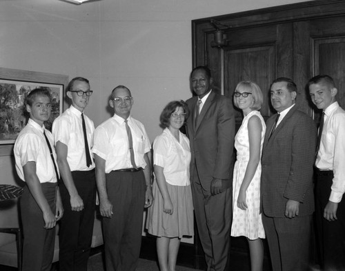 Councilman Tom Bradley at City Hall