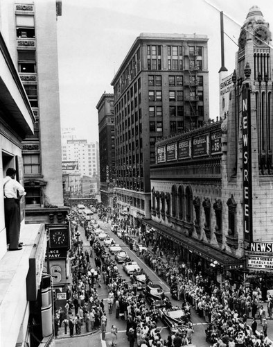 Stevenson parade in downton Los Angeles