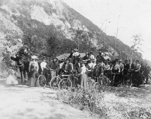 L.A. Camera Club on bicycles