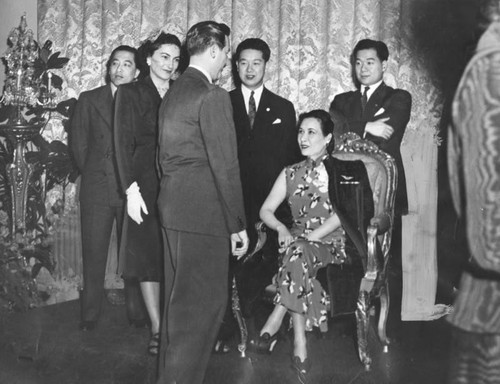 Luminaries of Filmland Meet Madame Chiang