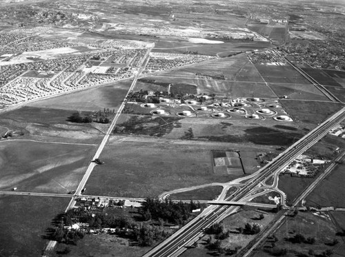 Central Manufacturing District, La Mirada, looking east