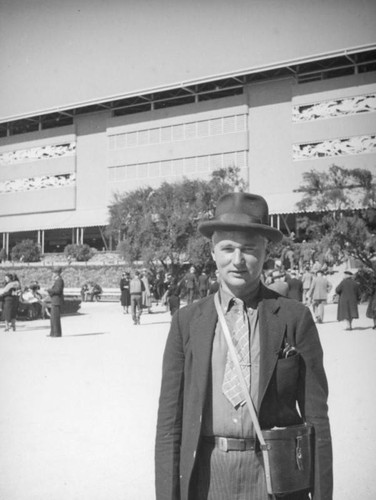 Herman Schultheis at Santa Anita Racetrack