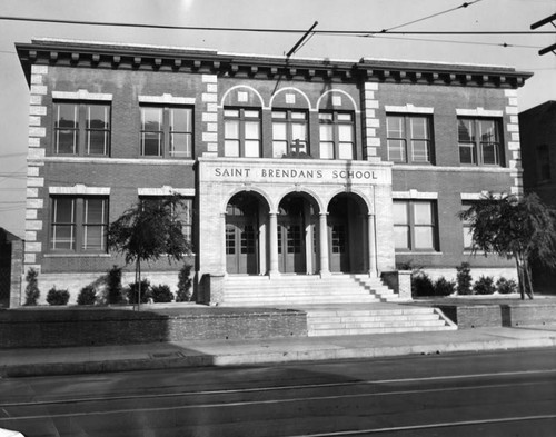 St. Brendan School, exterior