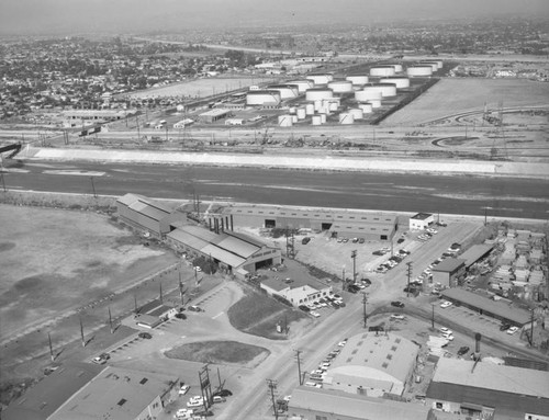 Reisner Forge Company, Firestone Boulevard, looking east