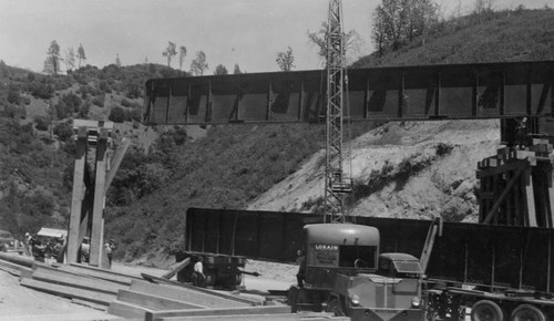 Bridge construction, view 2