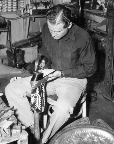 Art of boot making — Calisphere