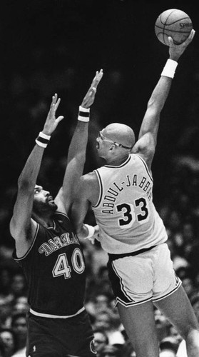 Kareem takes to the air