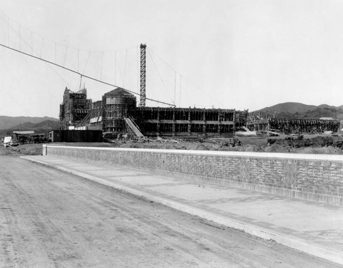 Construction at U.C.L.A.'s new campus, view 6