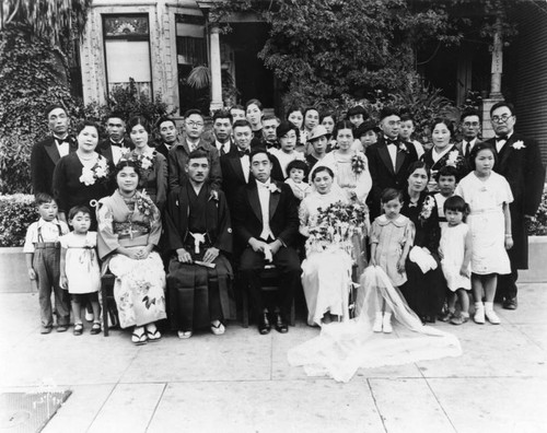 Japanese American wedding