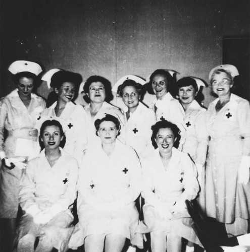 Group photo of nurses