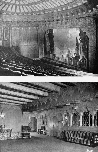 Interior of the Belasco Theater