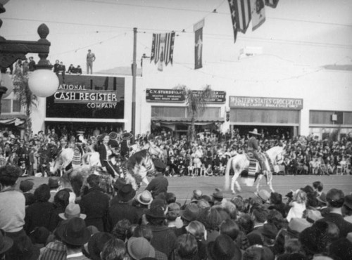 Spanish riders, 1938 Rose Parade