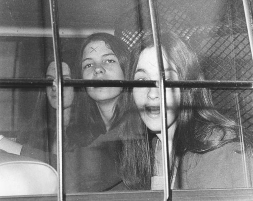 Manson girls in van