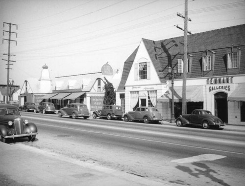 Businesses on Sunset Boulevard