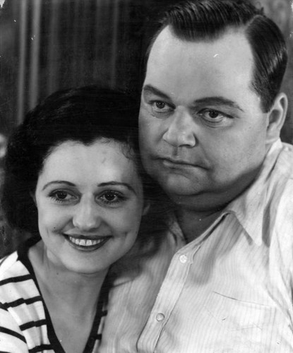 Roscoe "Fatty" Arbuckle with Addie McPhail, view 2