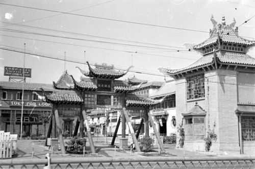 Gate in New Chinatown