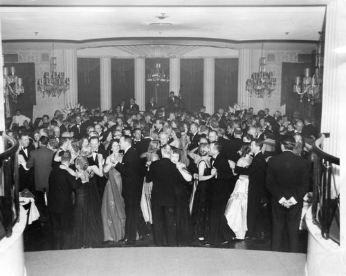 Social dance at the Crystal Room