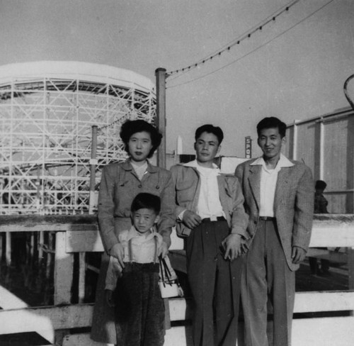 Family at Pacific Ocean Park