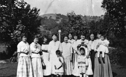 Group at park