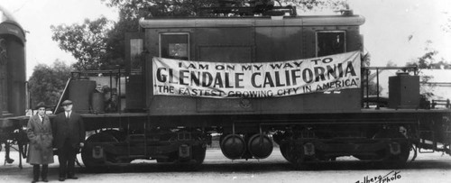 Glendale and Montrose Railway Company locomotive