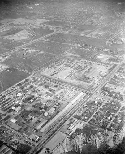 Vinnell Steel, Arrow Highway, looking northeast