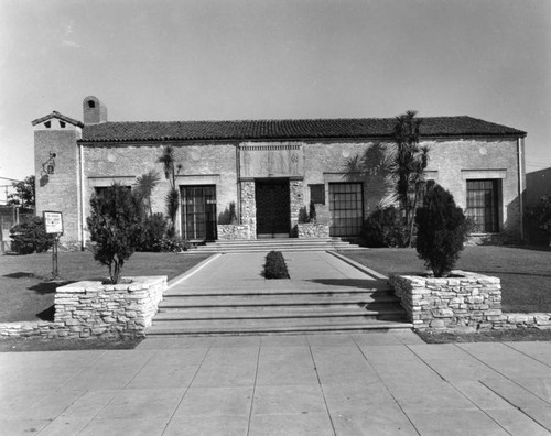 Exterior view, Malabar Branch Library