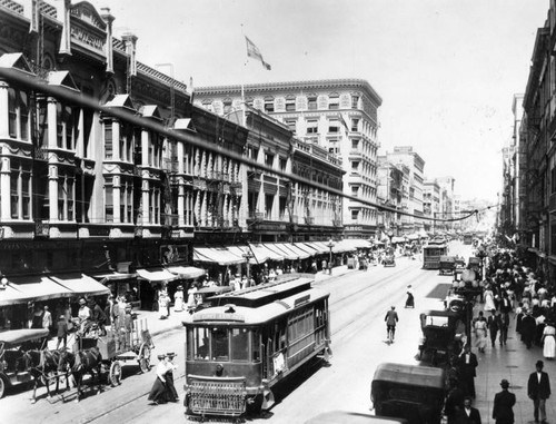 Broadway street scene