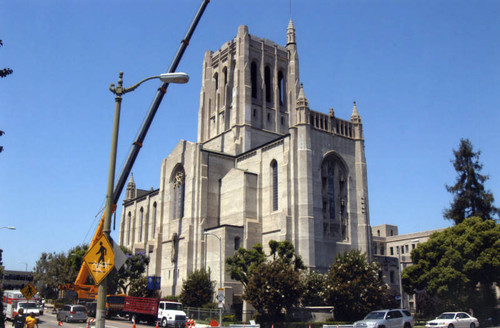 Damaged First Congregational Church