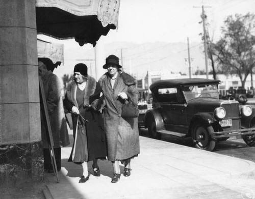 Albert Einstein at Cal Tech, view 6